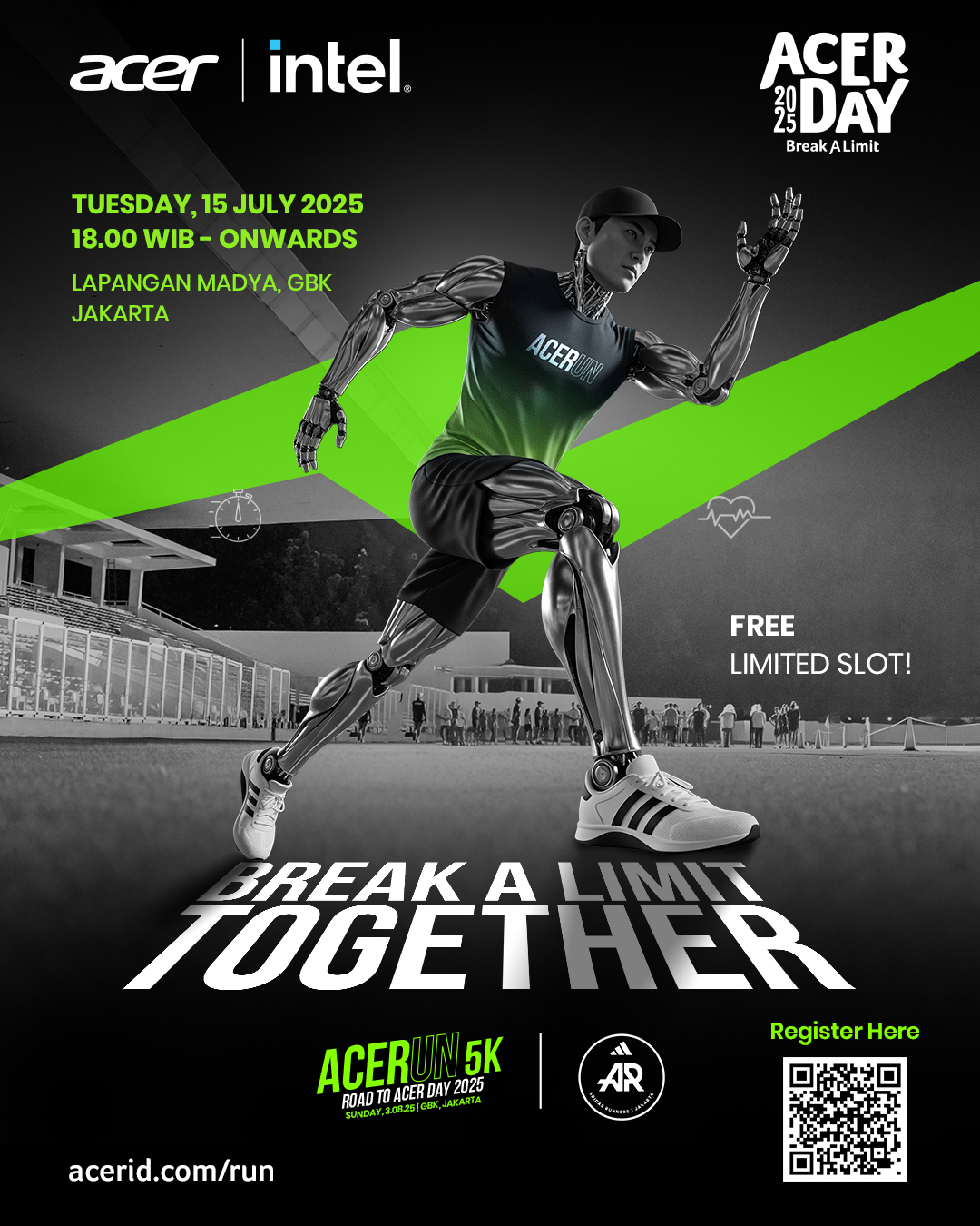 Break A Limit Together with adidas Runners Jakarta